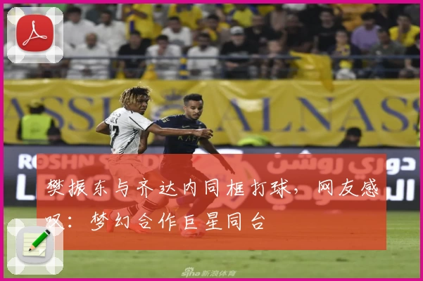 樊振东与齐达内同框打球，网友感叹：梦幻合作巨星同台